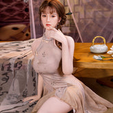【匠心臻品·现货速发】169cm 性感长发实体娃娃|植发硅胶头+TPE身体|震动夹吸逼真体验